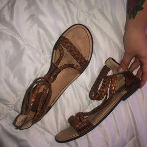 BOC Gladiator Sandals Brown